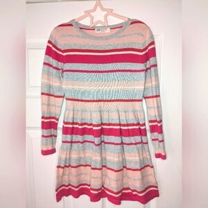 H&M Girl's Fine-knit Long Sleeve Dress. Size 4-6 Years.